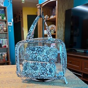 Vera Bradley Transparent Women Bag Set